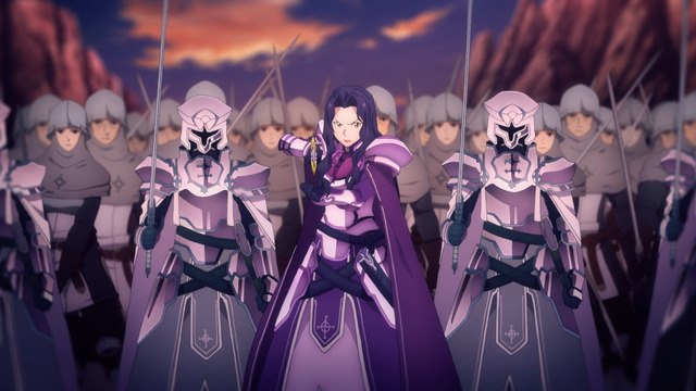 「『ソードアート・オンライン アリシゼーション War of Underworld』第6話先行場面カット」（Ｃ）2017 川原礫／ＫＡＤＯＫＡＷＡアスキー・メディアワークス／SAO-A Project