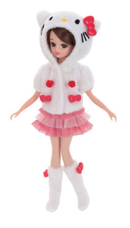「ハローキティ だいすき　リカちゃん」（c）TOMY （c） SANRIO CO.,LTD.TOKYO,JAPAN