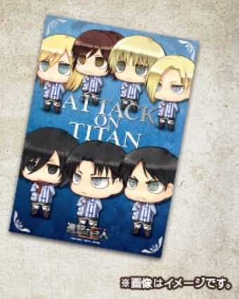 「進撃の巨人」ローソンオリジナルちみキャラポスター