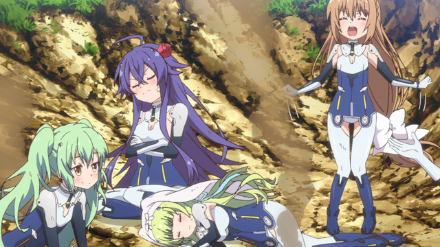 『Z/X Code reunion』第7話先行カット（C）Z/X Code reunion製作委員会