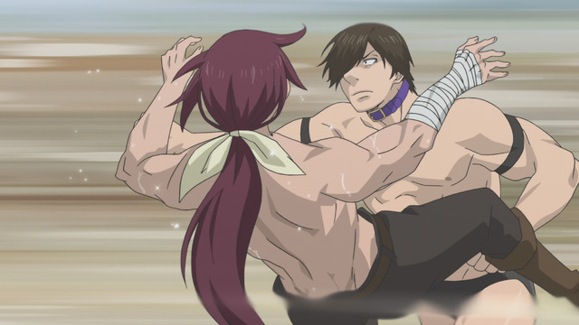 『旗揚！けものみち』第8話「ケモナー×興行」先行カット（C）2019 暁なつめ／まったくモー助／夢唄／KADOKAWA／けものみち製作委員会