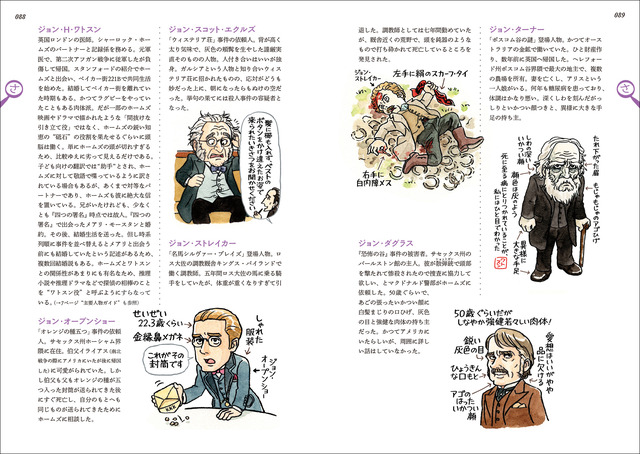 『シャーロック・ホームズ語辞典』1,600円（税抜）文：北原尚彦　絵：えのころ工房