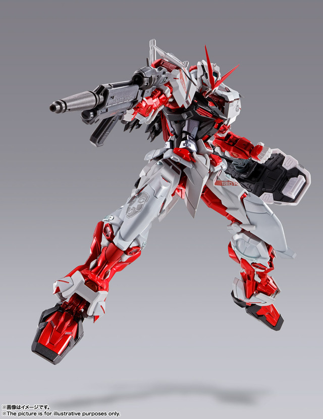 「METAL BUILD　ガンダムアストレイ レッドフレーム改（オルタナティブストライク ver.）」27,500円（税込）（C）創通・サンライズ