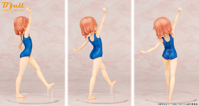 「私に天使が舞い降りた！『星野ひなた』スクール水着ver.塗装済み完成品フィギュア」11,000円（税抜）（C）椋木ななつ・一迅社／わたてん製作委員会