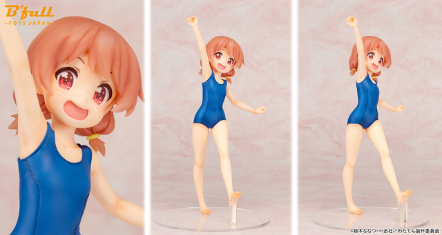 「私に天使が舞い降りた！『星野ひなた』スクール水着ver.塗装済み完成品フィギュア」11,000円（税抜）（C）椋木ななつ・一迅社／わたてん製作委員会