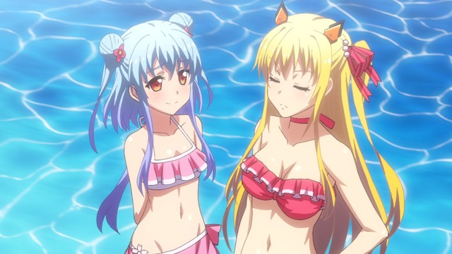 『Z/X Code reunion』第8話「なつやすみっ！」先行カット（C）Z/X Code reunion製作委員会