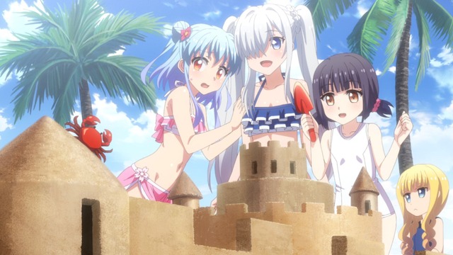 『Z/X Code reunion』第8話「なつやすみっ！」先行カット（C）Z/X Code reunion製作委員会