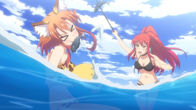 『Z/X Code reunion』第8話「なつやすみっ！」先行カット（C）Z/X Code reunion製作委員会