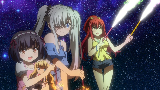 『Z/X Code reunion』第8話「なつやすみっ！」先行カット（C）Z/X Code reunion製作委員会