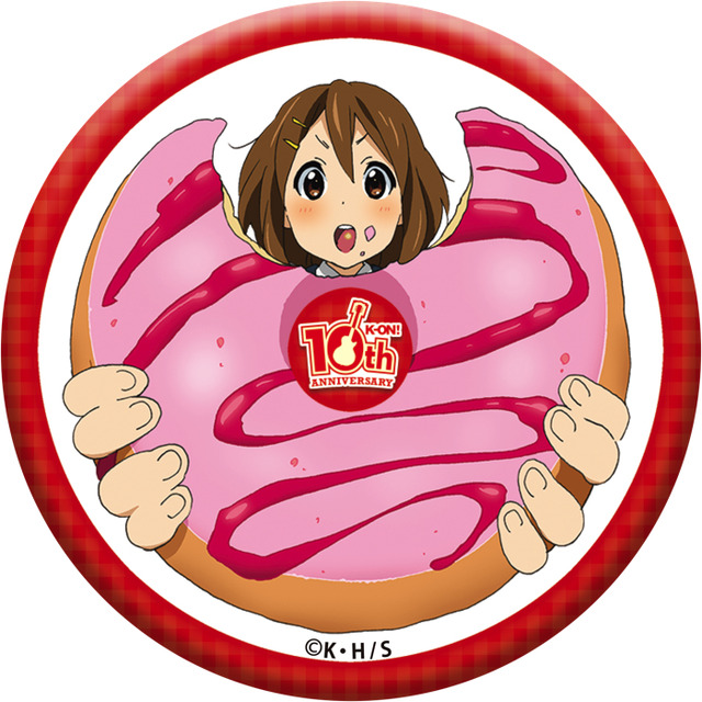 「けいおん！　10周年トレーディング缶バッジ Part.1」400円（税別）