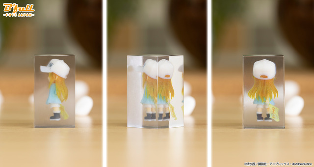 はたらく細胞「血小板」フルカラー3Dクリスタルフィギュア980円（税抜）（C）清水茜／講談社・アニプレックス・davidproduction