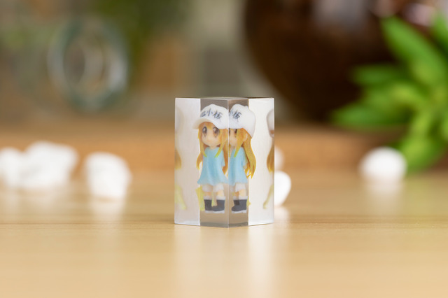 はたらく細胞「血小板」フルカラー3Dクリスタルフィギュア980円（税抜）（C）清水茜／講談社・アニプレックス・davidproduction