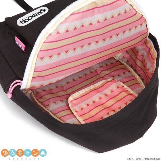 ゆるキャン△OUTDOORリュックサック9,680円（税込）（C）あfろ・芳文社／野外活動サークル