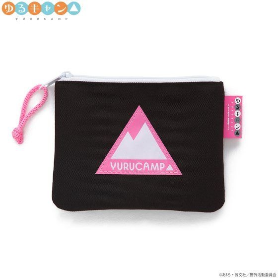 ゆるキャン△小物入れ2,420円（税込）（C）あfろ・芳文社／野外活動サークル