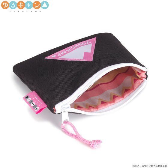 ゆるキャン△小物入れ2,420円（税込）（C）あfろ・芳文社／野外活動サークル