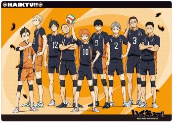 ミニクリアポスター(c) 古舘春一／集英社・「ハイキュー!!」製作委員会