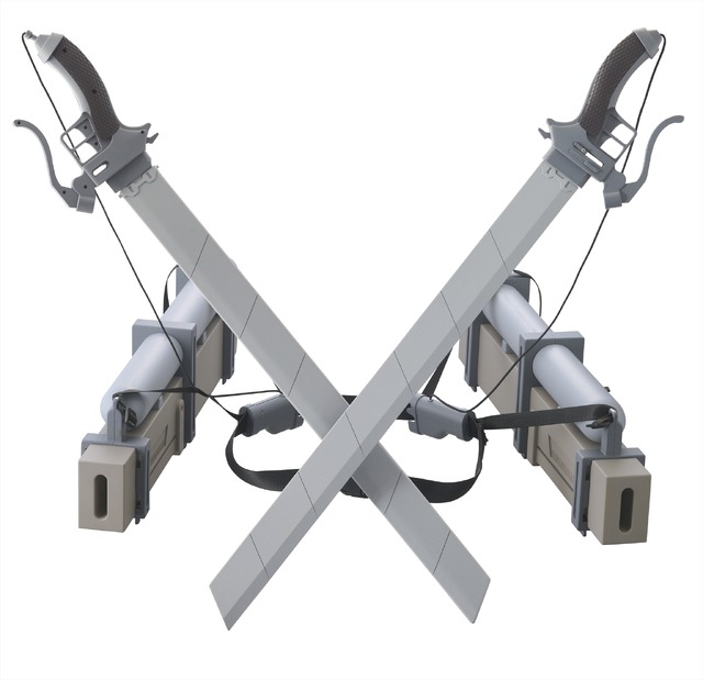 『進撃の巨人』立体機動装置（C）諫山創・講談社／「進撃の巨人」製作委員会 TM & （C） Universal Studios. All rights reserved.