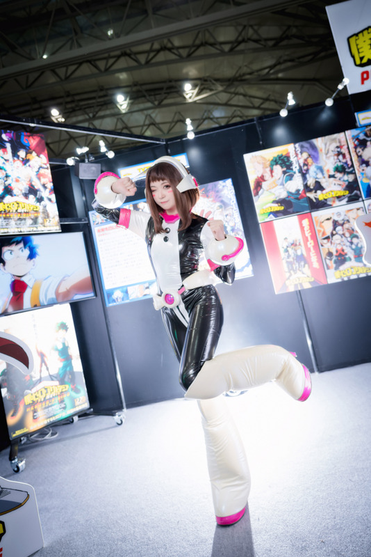 【コスプレ】「僕のヒーローアカデミア」お茶子＆蛙吹梅雨、公式レイヤーの再現クオリティに注目！