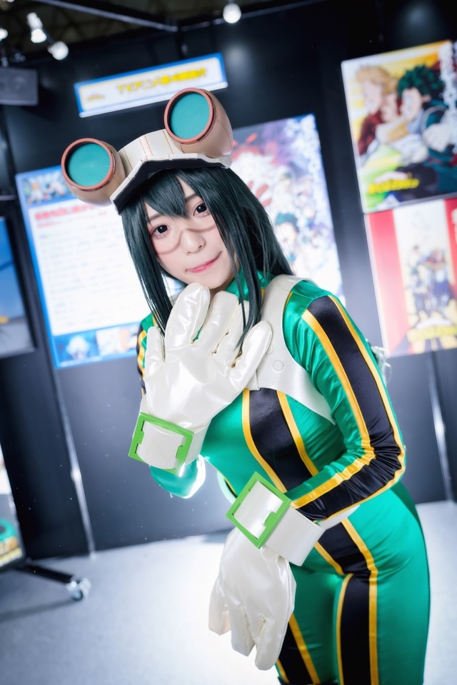 【コスプレ】「僕のヒーローアカデミア」お茶子＆蛙吹梅雨、公式レイヤーの再現クオリティに注目！