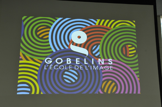 IMARTで16日に開かれたセッション「世界のアニメーション教育の今――フランス・ゴブランの場合」の様子