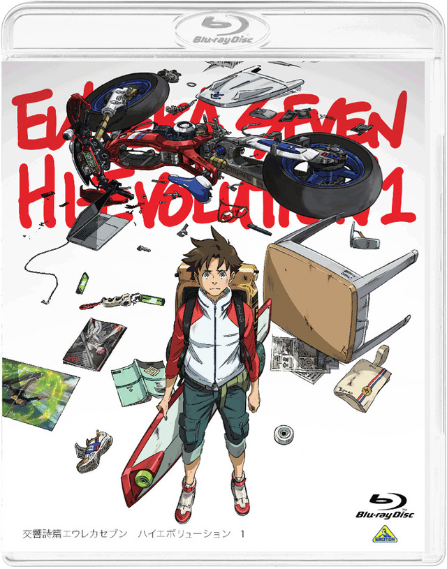 『交響詩篇エウレカセブン ハイエボリューション1】BD通常版（C）2018 BONES/Project EUREKA MOVIE