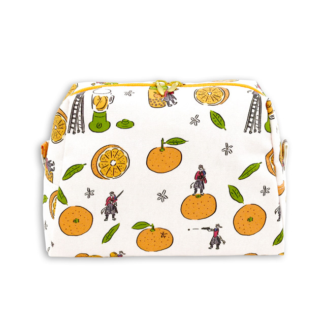 「トラペーズポーチ」陸奥守吉行とミカン　2,500円（税抜）(C) 2015-2018 DMM GAMES/Nitroplus