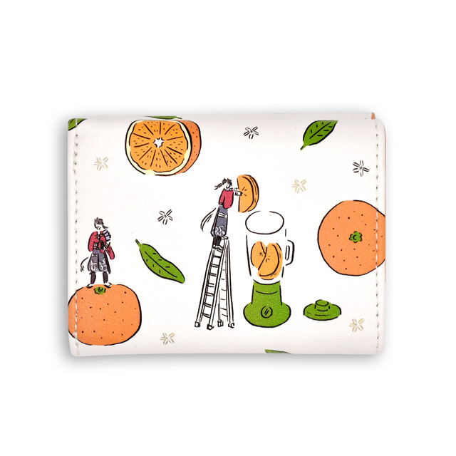 「ミニウォレット」陸奥守吉行とミカン 3,500円（税抜）(C) 2015-2018 DMM GAMES/Nitroplus