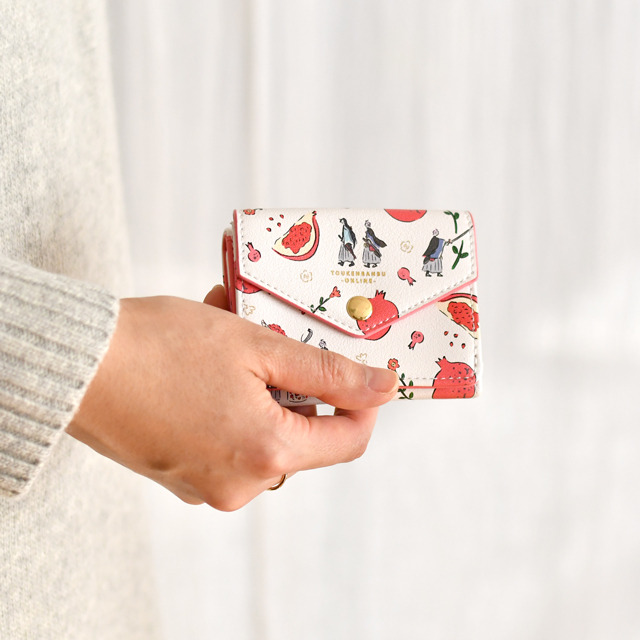 「ミニウォレット」和泉守兼定・歌仙兼定とザクロ 3,500円（税抜）(C) 2015-2018 DMM GAMES/Nitroplus