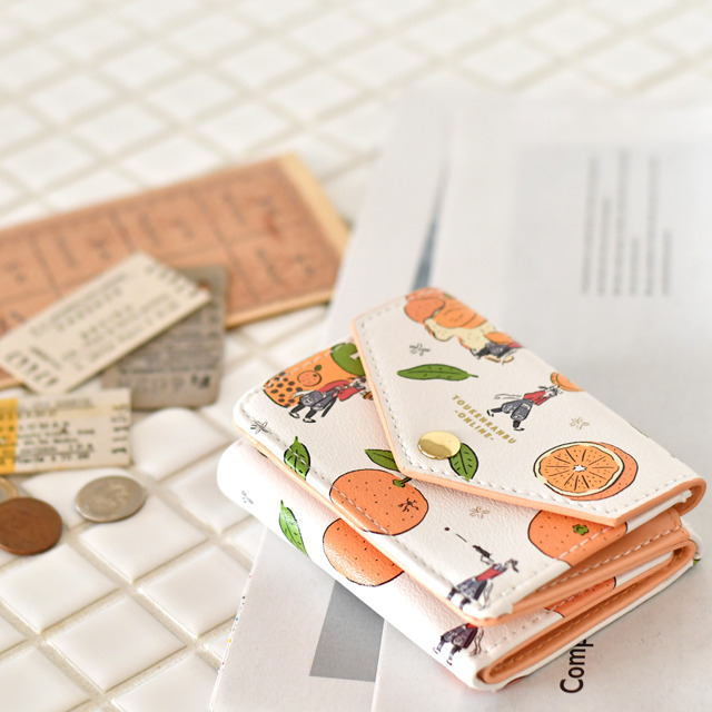 「ミニウォレット」陸奥守吉行とミカン 3,500円（税抜）(C) 2015-2018 DMM GAMES/Nitroplus