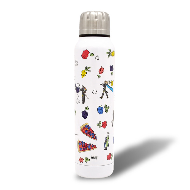 「thermo mug ステンレスボトル」長船派とミックスベリー 3,800円（税抜）(C) 2015-2018 DMM GAMES/Nitroplus