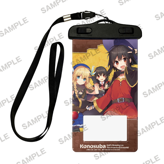 「防水スマホケース」1,500円（税抜）（C）暁なつめ・三嶋くろね 発行：株式会社KADOKAWA