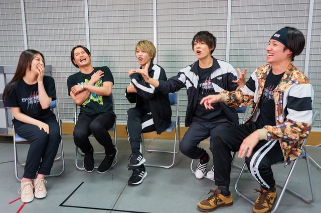 『DARKNESS HEELS~THE LIVE~SHINKA』相楽伊織・友常勇気・石渡真修・上仁樹・神里優希