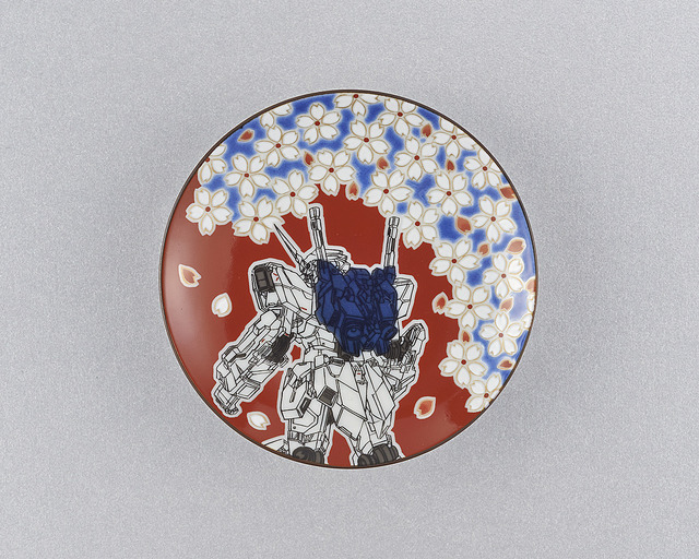 「九谷焼 ガンダム、ユニコーンガンダム 豆皿5枚セット」6,050円（税込／送料・手数料別途）（C）創通・サンライズ