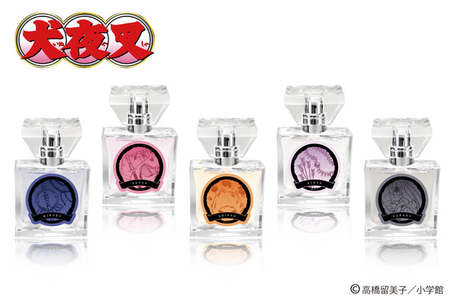「犬夜叉 フレグランス第2弾」各5,417円（税抜）（C）高橋留美子／小学館