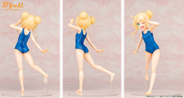 「私に天使が舞い降りた！『姫坂乃愛』スクール水着ver.1/7スケール 塗装済み完成品フィギュア」11,000円（税抜）（C）椋木ななつ・一迅社／わたてん製作委員会