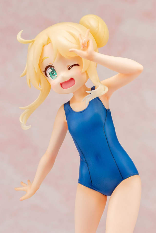 「私に天使が舞い降りた！『姫坂乃愛』スクール水着ver.1/7スケール 塗装済み完成品フィギュア」11,000円（税抜）（C）椋木ななつ・一迅社／わたてん製作委員会