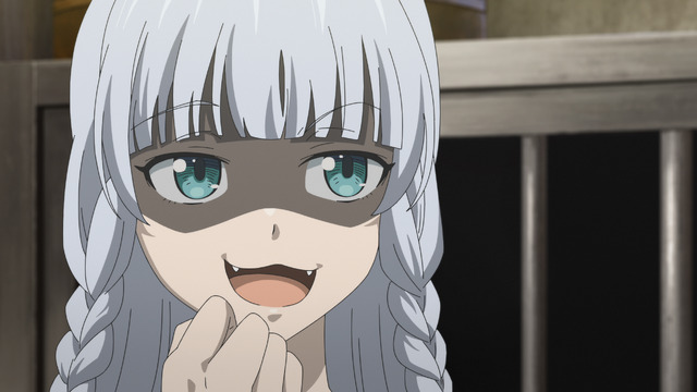 『旗揚！けものみち』第11話「誇り×忠誠」先行カット（C）2019 暁なつめ／まったくモー助／夢唄／KADOKAWA／けものみち製作委員会