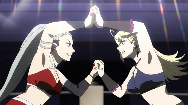 『旗揚！けものみち』第11話「誇り×忠誠」先行カット（C）2019 暁なつめ／まったくモー助／夢唄／KADOKAWA／けものみち製作委員会