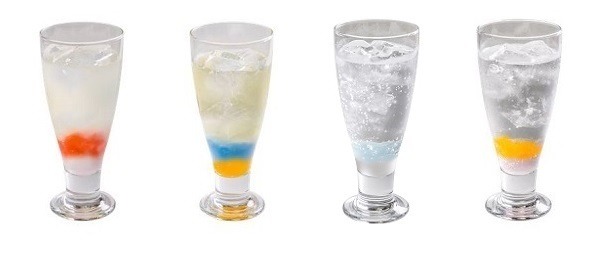 「ドリンクメニュー」各600円（税抜）第1弾／μ’sグループ別：4種（C）2013 プロジェクトラブライブ！（C）2017 プロジェクトラブライブ！サンシャイン!!（C）KLabGames（C）SUNRISE（C）bushiroad All Rights Reserved.（C）SEGA