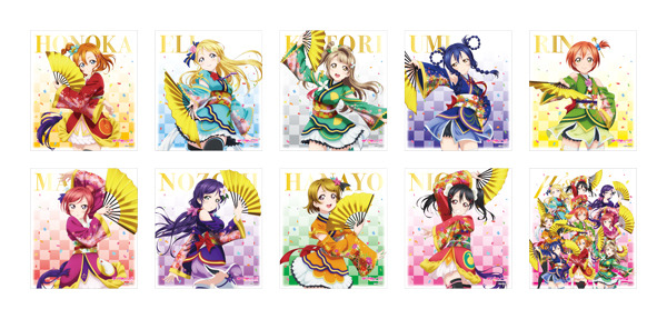 「セガコラボカフェ限定オリジナルグッズ 」アートパネル・各 600円（税抜） Angelic Angel（C）2013 プロジェクトラブライブ！（C）2017 プロジェクトラブライブ！サンシャイン!!（C）KLabGames（C）SUNRISE（C）bushiroad All Rights Reserved.（C）SEGA