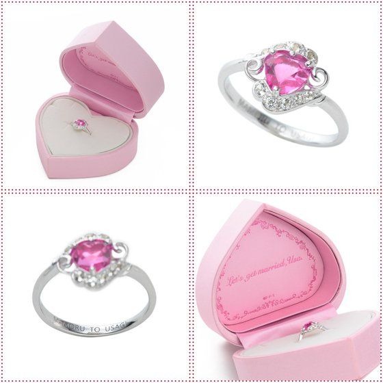 「美少女戦士セーラームーン まもちゃんの婚約指輪（シルバーVer.）」28,600円（税込）（C）武内直子・PNP・東映アニメーション（C）Naoko Takeuchi