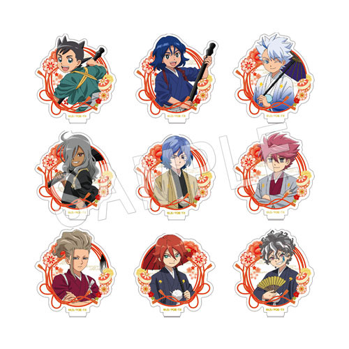 トレーディングアクリルスタンド vol.1 全9種/ランダム販売 単品 600円＋税（C）LEVEL-5／FCイナズマイレブン・テレビ東京