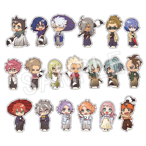 トレーディングアクリルスタンド デフォルメver. vol.1 全9種/ランダム販売 単品 700円＋税（C）LEVEL-5／FCイナズマイレブン・テレビ東京