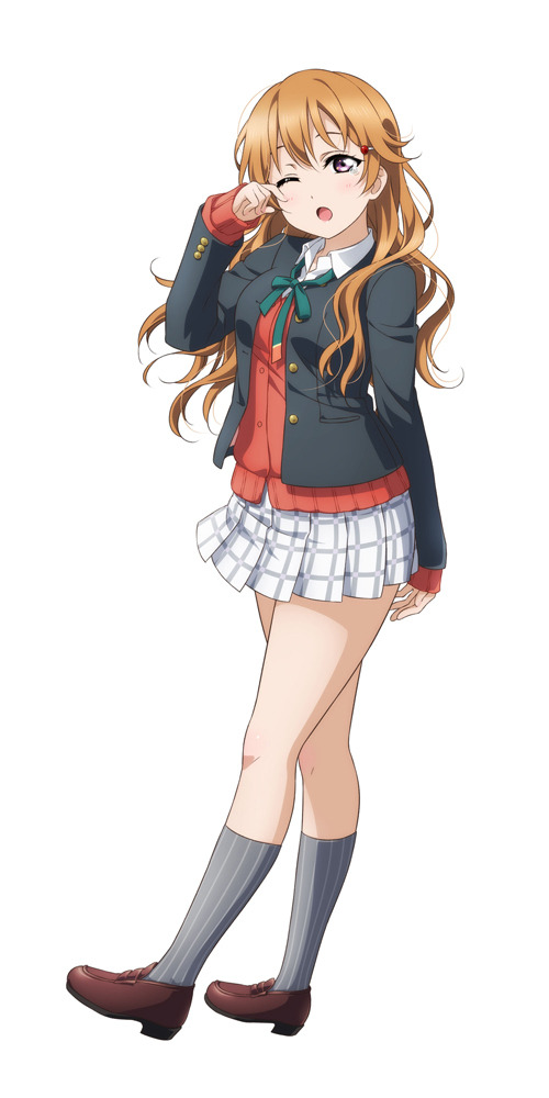 『虹ヶ咲学園スクールアイドル同好会』近江彼方（C）プロジェクトラブライブ！虹ヶ咲学園スクールアイドル同好会