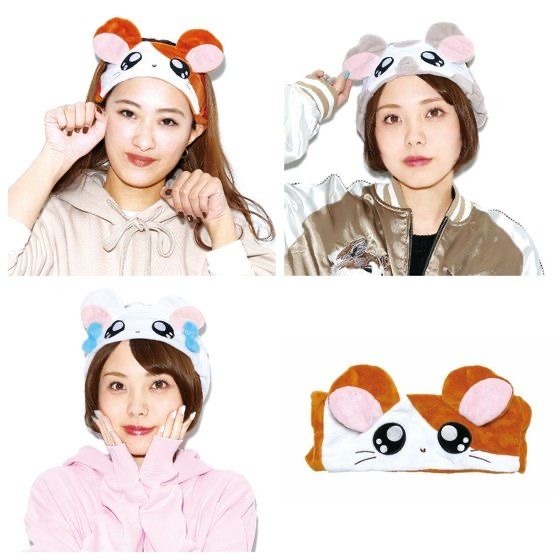 「とっとこハム太郎×gonoturn（ゴノタン）　ヘアバンド」2,420円（税込）（C）河井リツ子/小学館