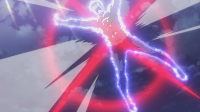 『旗揚！けものみち』第12話「勇者×魔王」先行カット（C）2019 暁なつめ／まったくモー助／夢唄／KADOKAWA／けものみち製作委員会