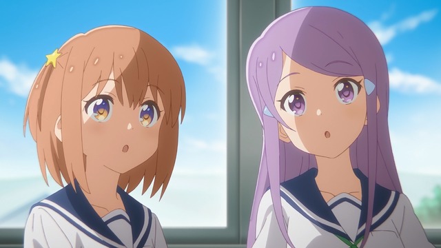 『恋する小惑星』第1話先行カット（C）Quro・芳文社／星咲高校地学部