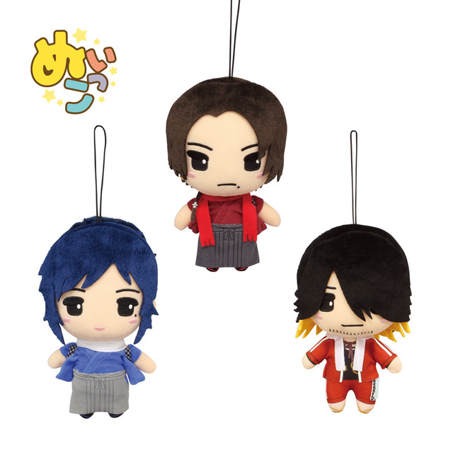 ぬいっこぬいぐるみ内番（全3種／約16cm）2020年1月下旬より順次登場予定（C）2015-2020 DMM GAMES/Nitroplus