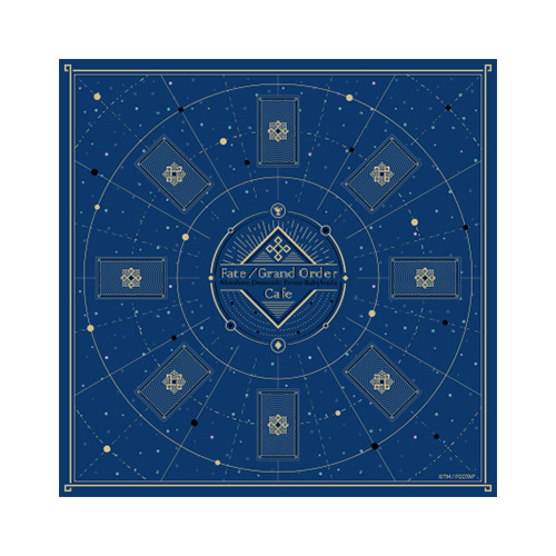 「Fate/Grand Order -絶対魔獣戦線バビロニア- Limited Cafe」サテンバンダナ 1,500 円 （C）TYPE-MOON / FGO7 ANIME PROJECT