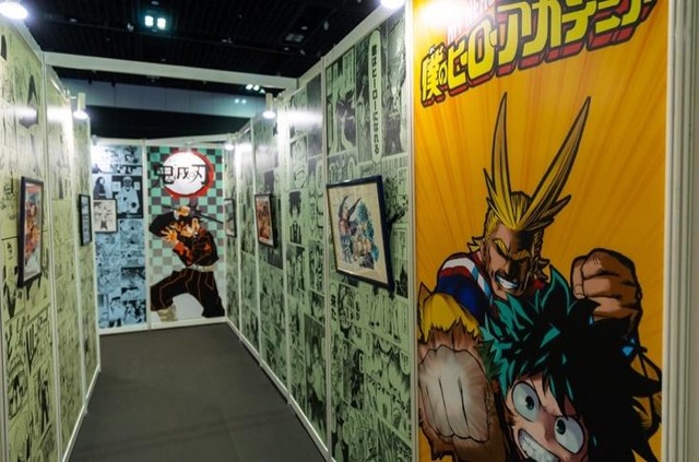 「C3AFA Singapore 2019」集英社ブースの様子